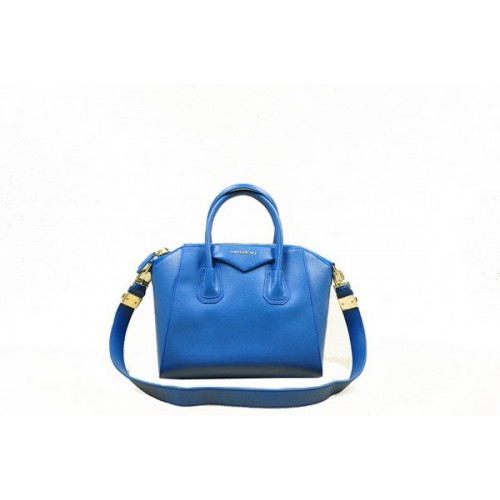 Givenchy Borsa Antigona piccola in pelle originale 1800 blu
