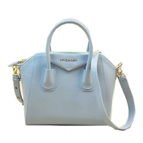 Givenchy Mini Borsa Antigona Pelle Originale G9981S Azzurro