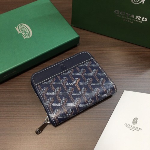 Portacarte Goyard G9982 blu scuro