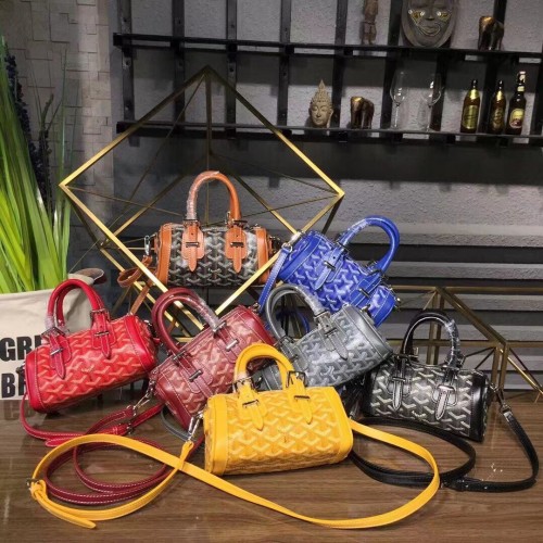 Borsa a cuscino in pelle originale Goyard G9986