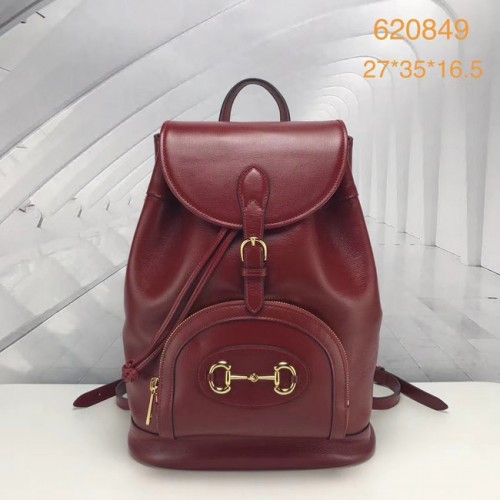 Zaino Gucci 1955 Horsebit 620849 rosso