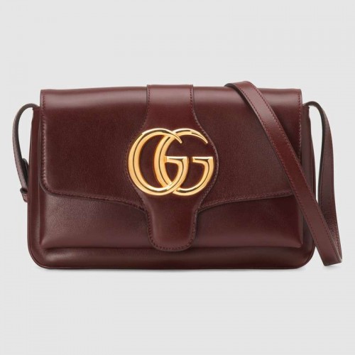 Borsa a tracolla piccola Gucci Arli 550129 Bordeaux