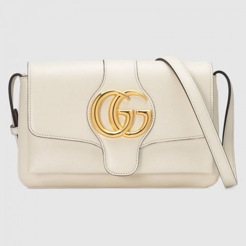 Borsa a tracolla piccola Gucci Arli 550129 Bianca