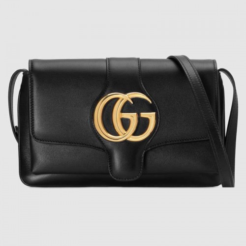 Borsa a tracolla piccola Gucci Arli 550129 nera