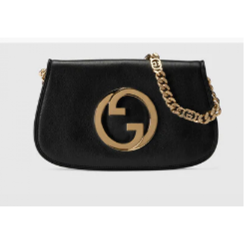 Borsa a tracolla Gucci Blondie 699268 nera