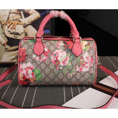 Borsa Gucci Blooms GG Supreme con manico superiore 409529 Rosa