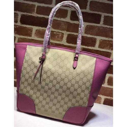 Gucci Bree Original GG Canvas Tote Bag 323671 Viola