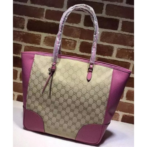 Gucci Bree Original GG Canvas Tote Bag 323671 Rosa