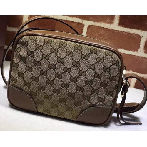 Gucci Bree Original GG Canvas mini Borsa a tracolla 387360 Marrone