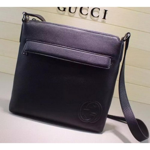 Borse a tracolla in pelle di vitello Gucci S 322059 nere