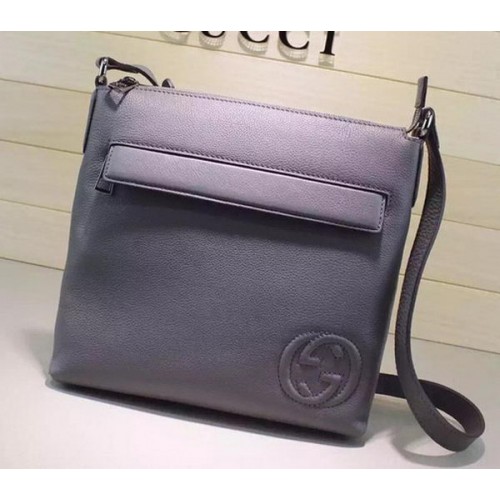 Borse a tracolla in pelle di vitello Gucci S 322059 Grigio