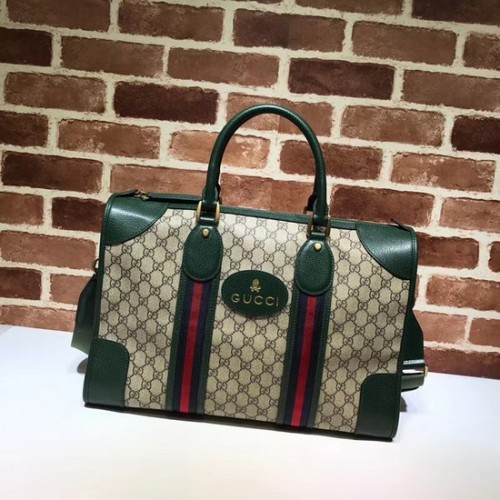 Gucci Courrier borsone morbido GG Supreme 459311 verde