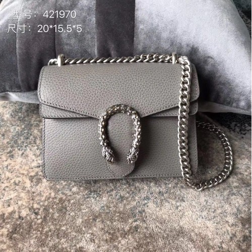 Gucci Dionysus Lichee modello mini borsa a tracolla 421970 grigio