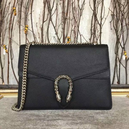Borsa a tracolla modello Gucci Dionysus Lichee 403348 nera