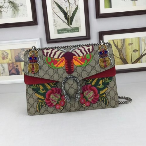 Borsa a tracolla media Gucci Dionysus 403348