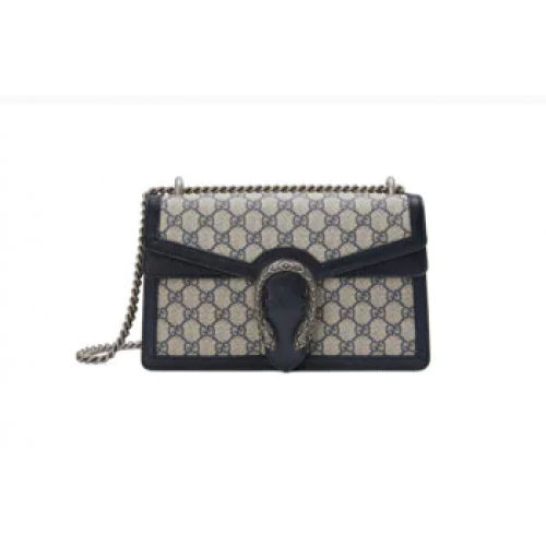 Borsa a tracolla Gucci Dionysus piccola GG 400249 Blu