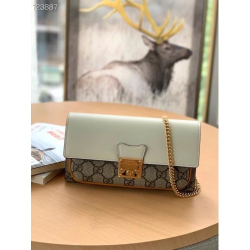 Borsa super mini Gucci Dionysus 658226 bianca