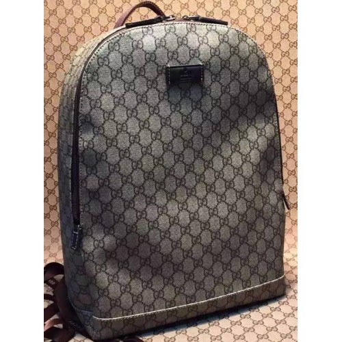Zaino in tela GG Gucci 353476 Marrone