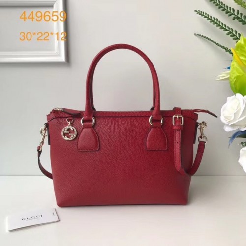 Borsa tote classica Gucci GG 449659 rossa