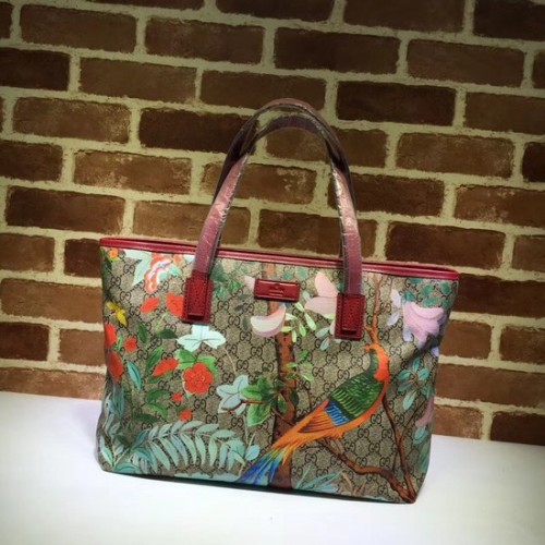 Borsa tote Gucci GG Imprime 211137 rossa