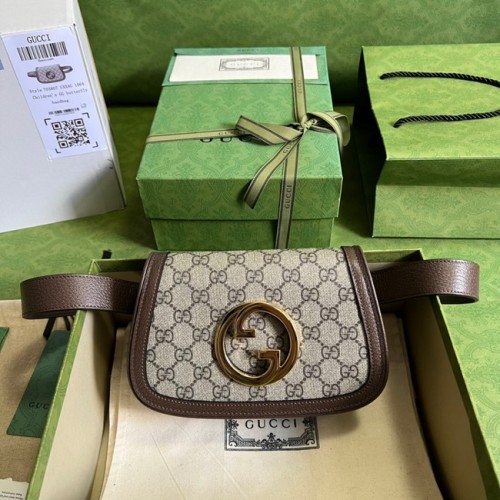 Marsupio Gucci GG Marmont 703807 marrone