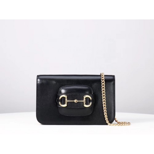 Mini borsa a tracolla Gucci GG Marmont 600663 nera