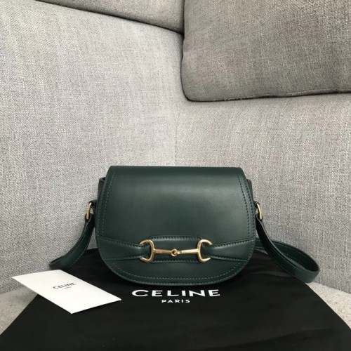 Borsa a tracolla Gucci GG Marmont 191363 verde nerastro
