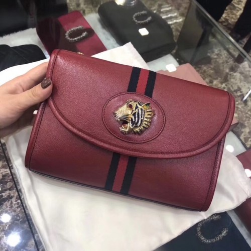 Borsa a tracolla piccola Gucci GG Marmont 570145 Vino