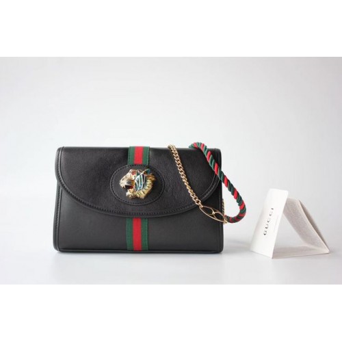 Borsa a tracolla piccola Gucci GG Marmont 570145 nera