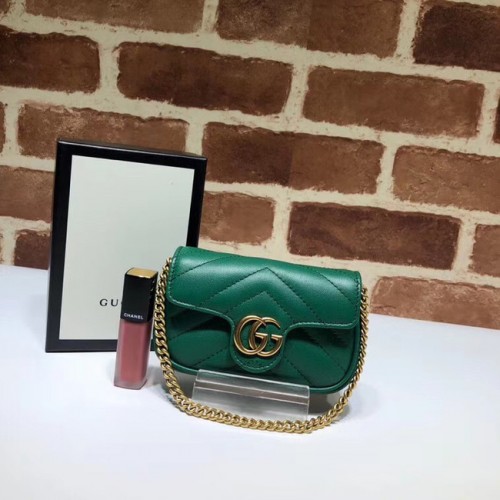 Gucci GG Marmont super Pochette 575161 verde
