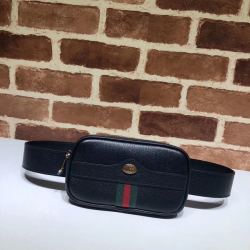 Marsupio Gucci GG Original in pelle 519308 nero