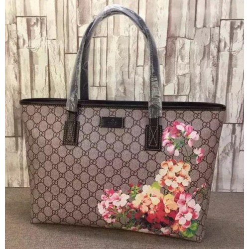 Borse tote in tela Gucci GG Supreme 211137 Sakura