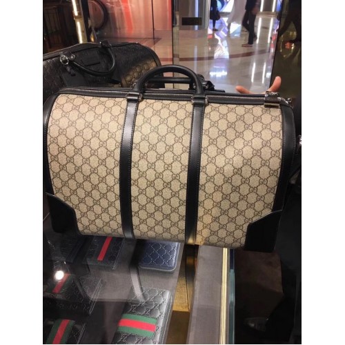 Borsone Gucci GG Supreme 406380 nero