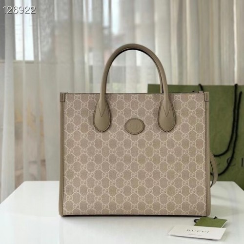 Borsa tote piccola Gucci GG 659983 Beige