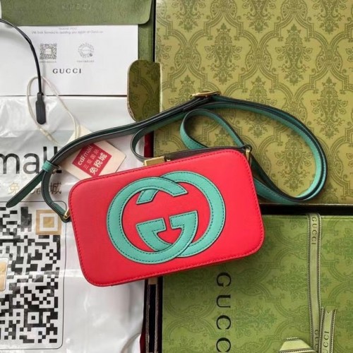 Borsa Gucci Interlocking G mini 658230 rossa