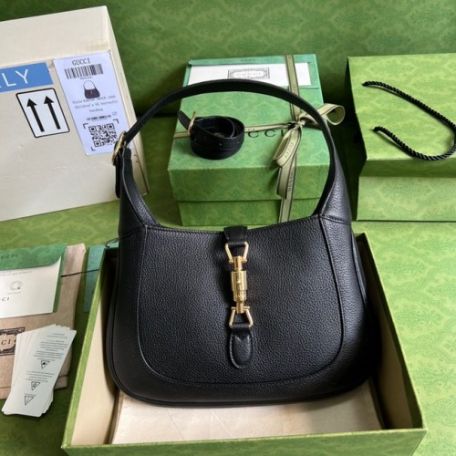 Gucci Jackie 1961 Borsa mini in pelle 675799 nera