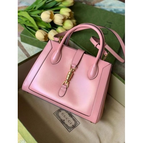 Borsa tote media Gucci Jackie 1961 649016 rosa