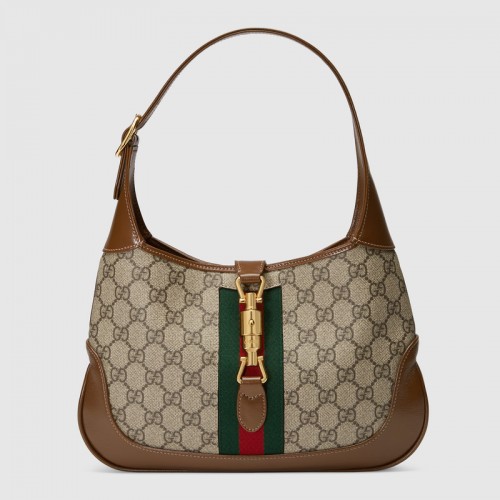Borsa hobo piccola Gucci Jackie 1961 636706 marrone