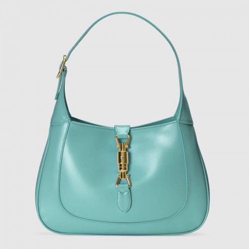 Borsa hobo piccola Gucci Jackie 1961 636709 celeste