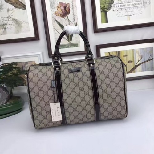 Borsa Gucci Joy Boston GG Tela 193603 Marrone