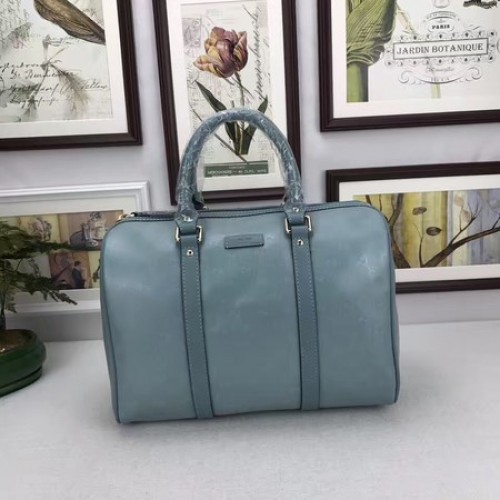 Borsa Gucci Joy Boston PVC 193603 Azzurro
