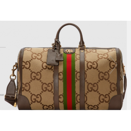 Borsone grande Gucci Jumbo GG 696039 marrone