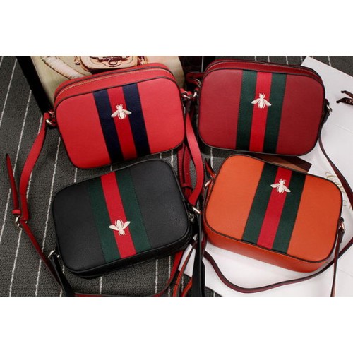 Borsa a tracolla in pelle Gucci 412008