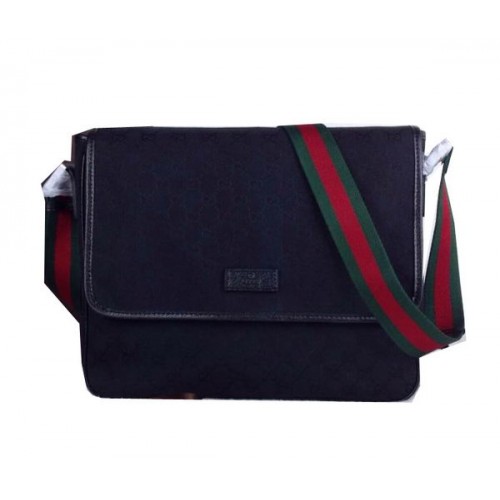 Borsa a tracolla media Gucci 233052 nera