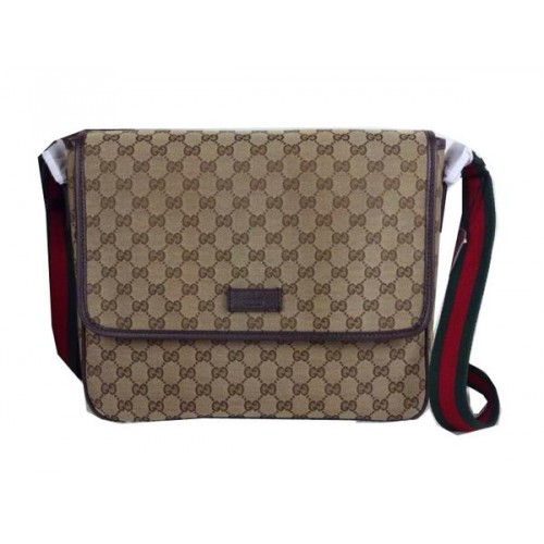 Borsa Messenger Media Gucci 233052 Marrone