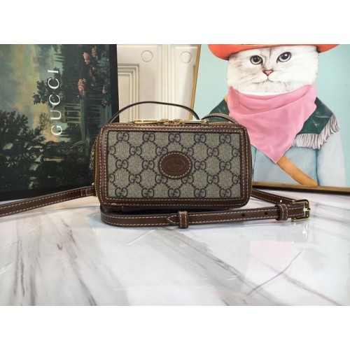 Borsa a tracolla Gucci Mini 671674 marrone