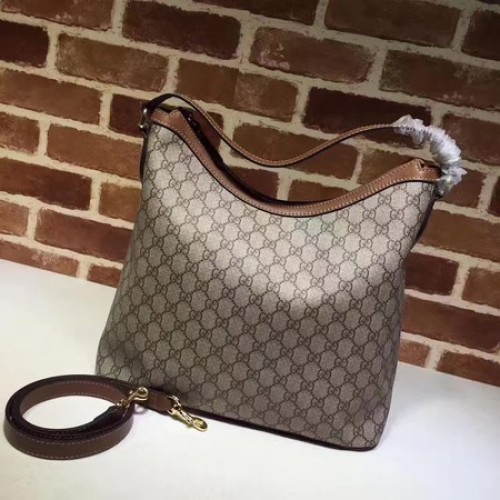 Borsa Hobo in tela Gucci Miss GG 414930 Albicocca
