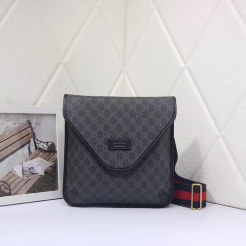 Borsa a tracolla media Gucci Neo Vintage GG 598604 nera