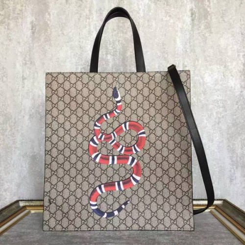 Borse tote in tela Gucci Now GG 450950 Serpente