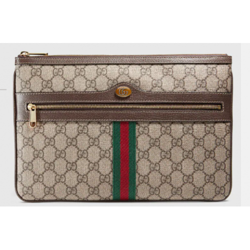 Marsupio Gucci Ophidia GG Supreme 517551 marrone